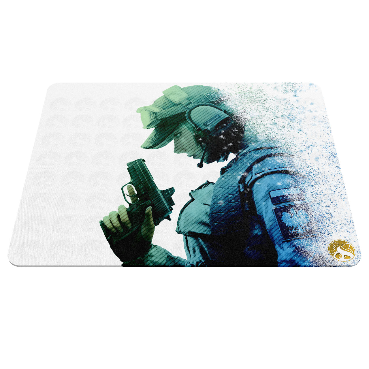 ماوس پد هومرو مدل A4418 طرح بازی Tom Clancys Rainbow Six