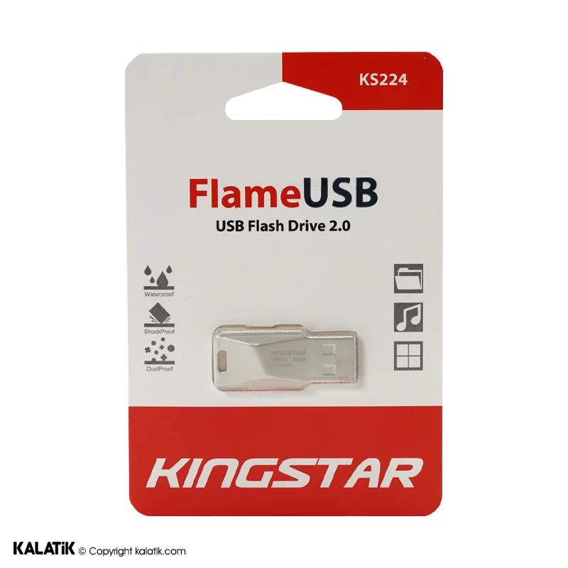 فلش مموری کینگ استار مدل KS224 Flame ظرفیت 64 گیگابایت