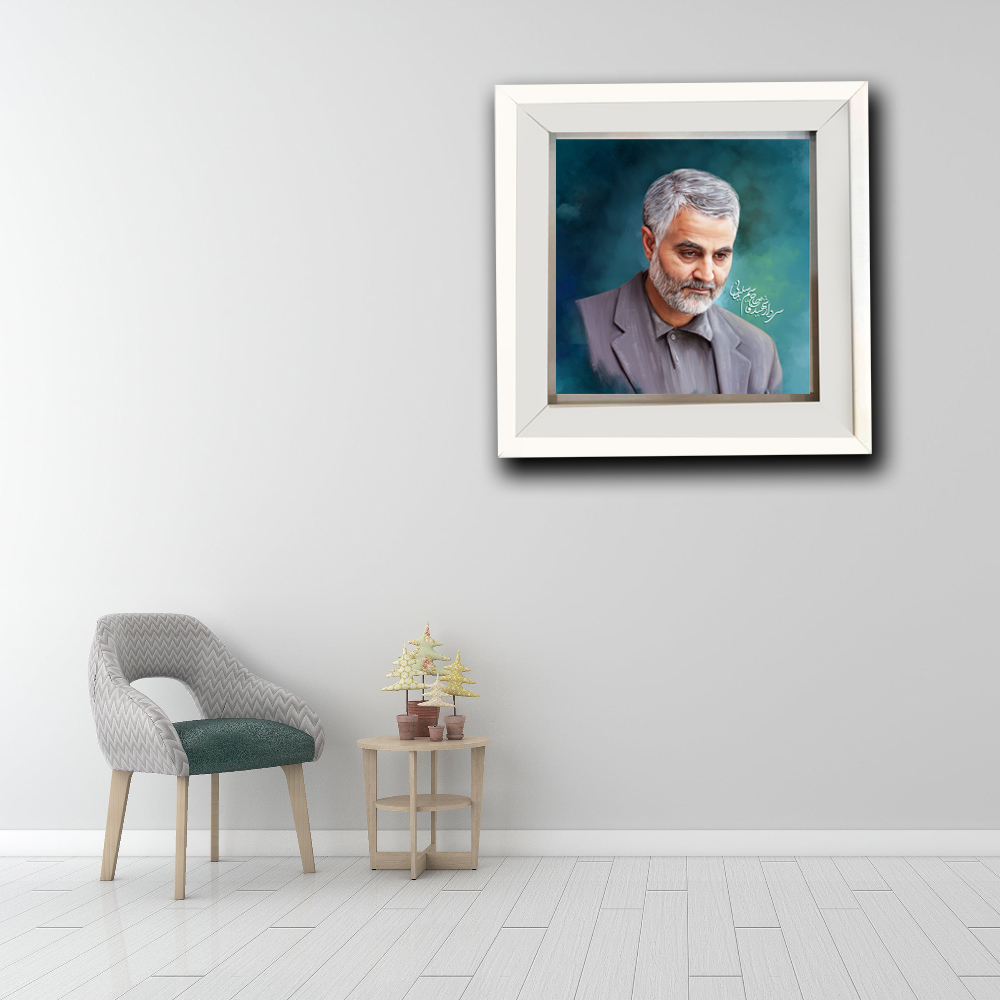 تابلو مدل سردار سلیمانی 