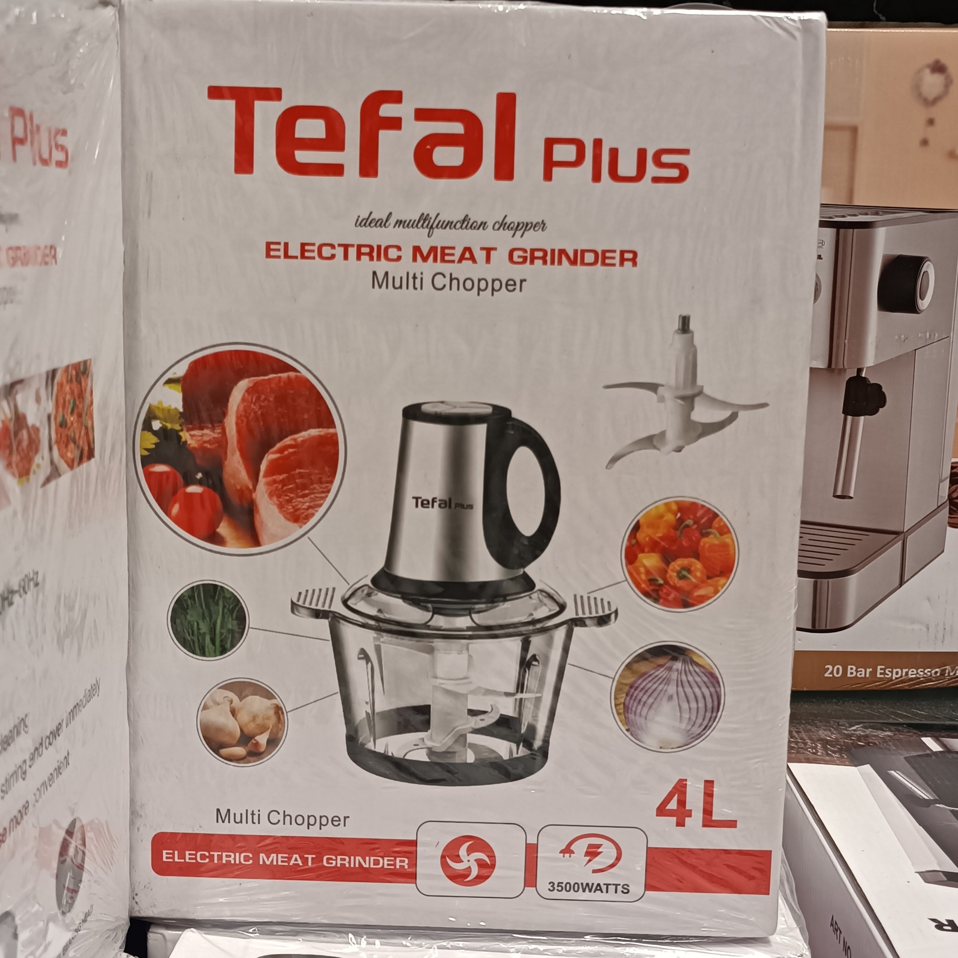 خردکن غذاساز تفال 4 لیتری 4 تیغه