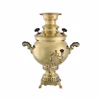 سماور زغالی عبدی مدل کلاسیک ظرفیت 3 5 لیتر