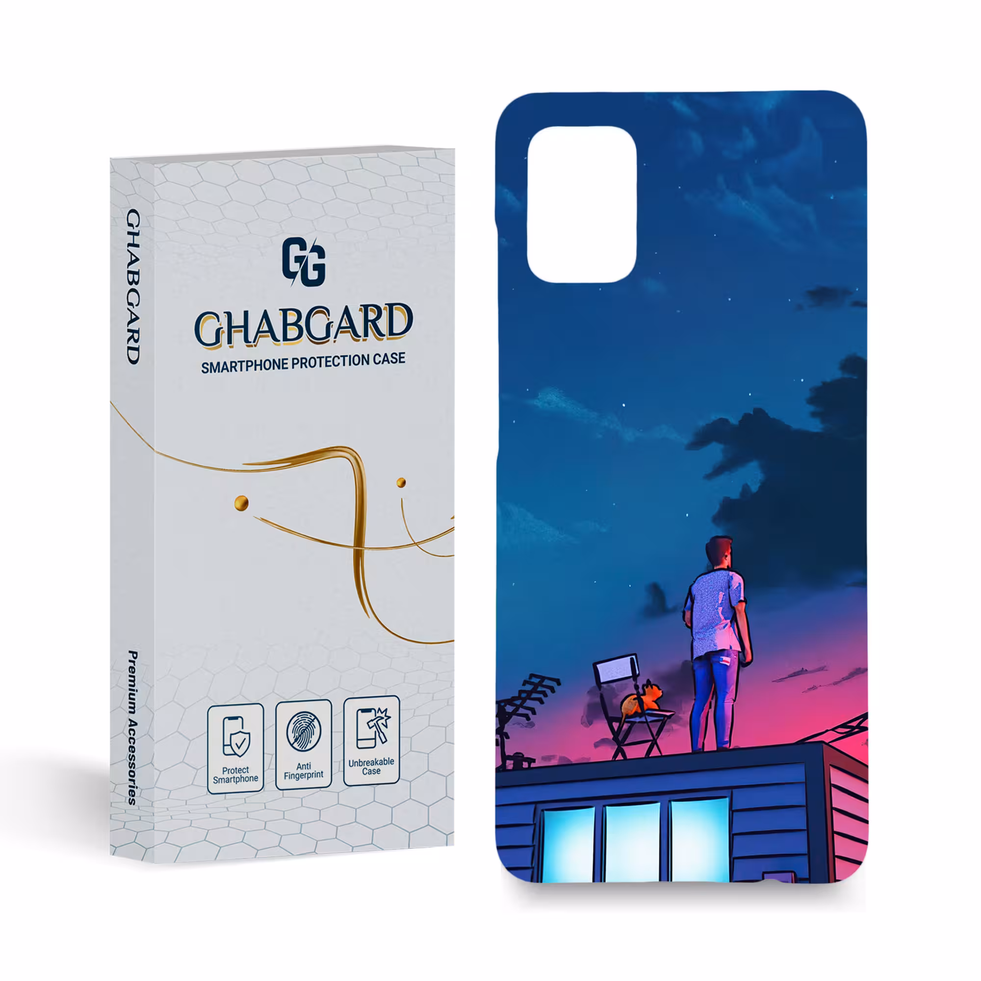 کاور قاب گارد مدل پسرانه مناسب برای گوشی موبایل سامسونگ Galaxy A31