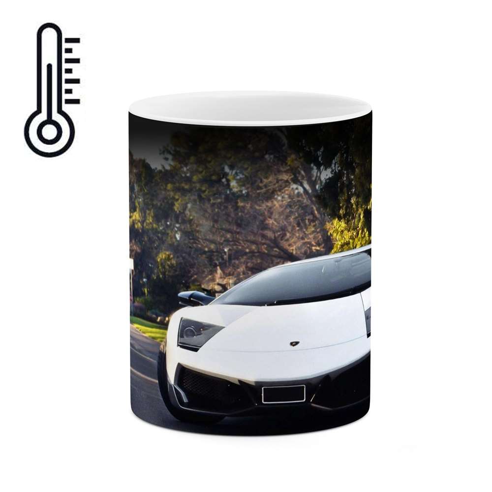 ماگ حرارتی طرح ماشین Lamborghini diablo مدل mgph15636