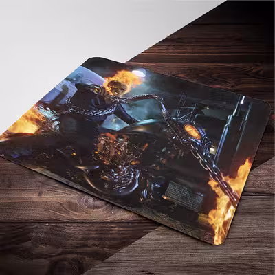 ماوس پد طرح ghost rider کد 3629