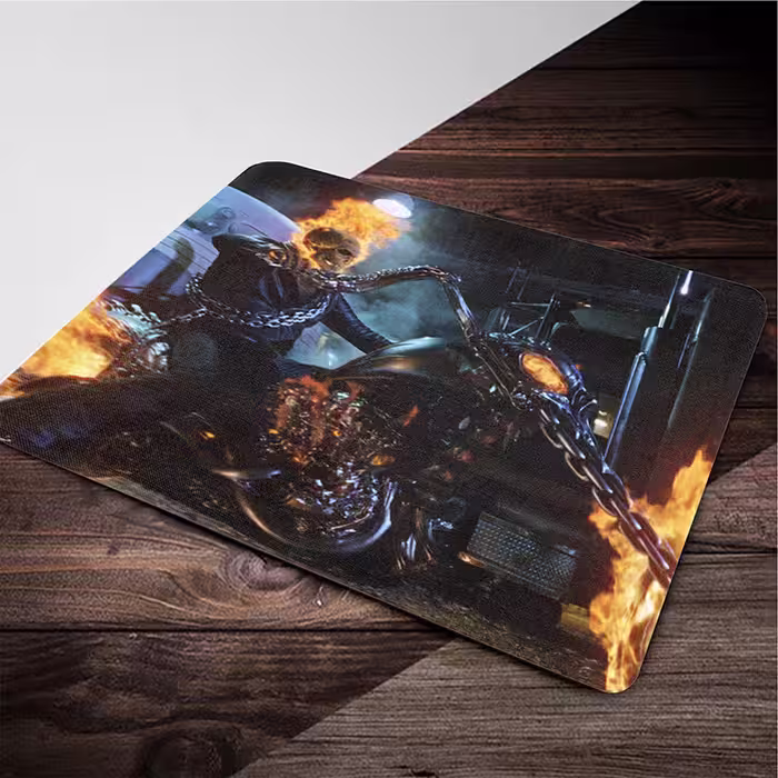ماوس پد طرح ghost rider کد 3629