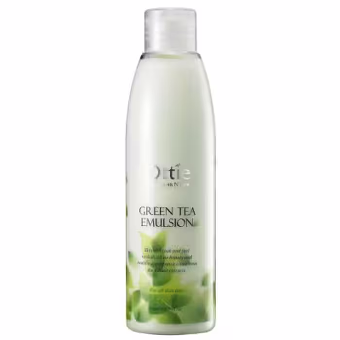 امولسیون مرطوب کننده چای سبز اوتی مناسب پوست های چرب و دارای جوش 200 میلی لیتر Ottie Green Tea Emulsion For Oily Skins 200 ml
