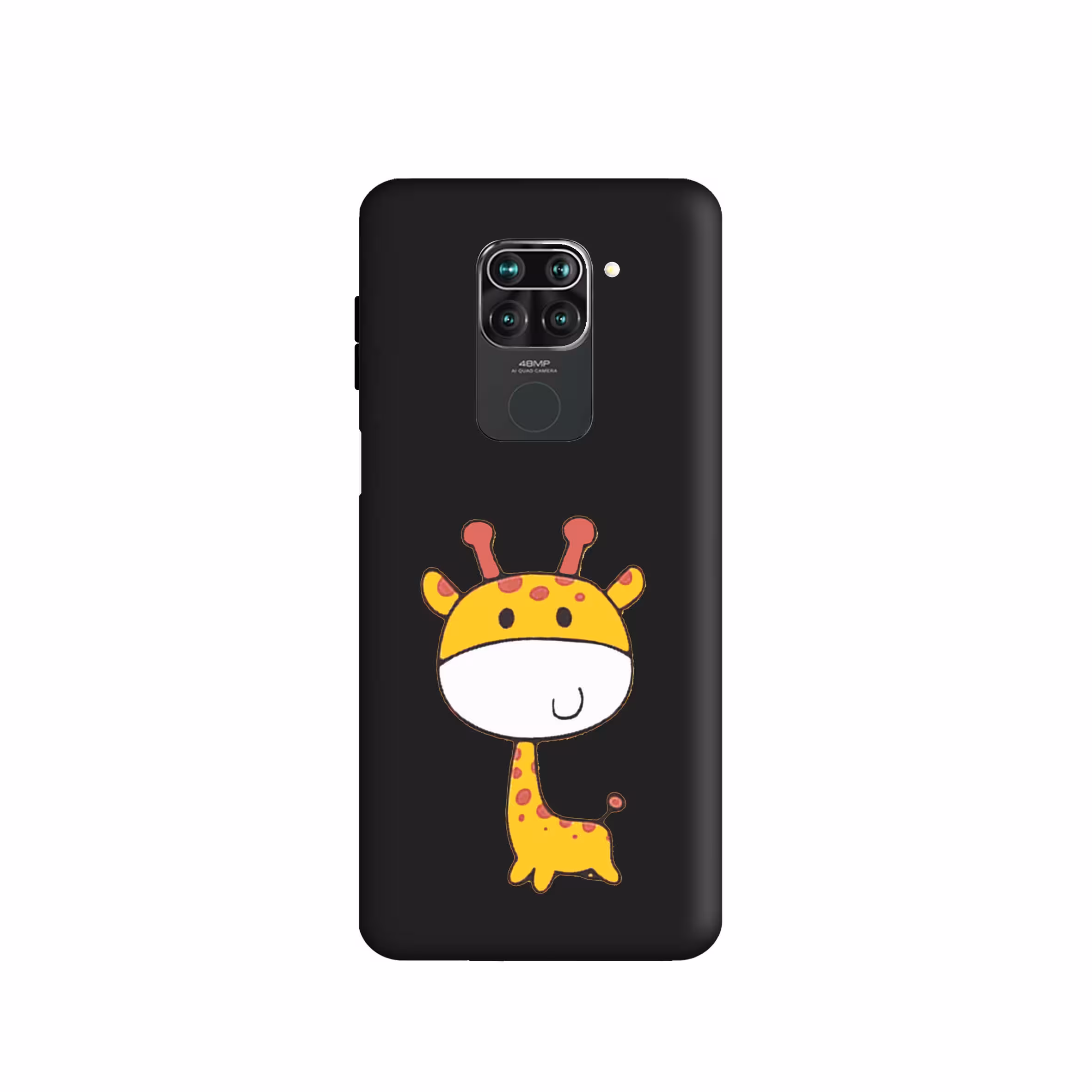 کاور طرح زرافه فانتزی کد 1032 مناسب برای گوشی موبایل شیائومی Redmi Note 9