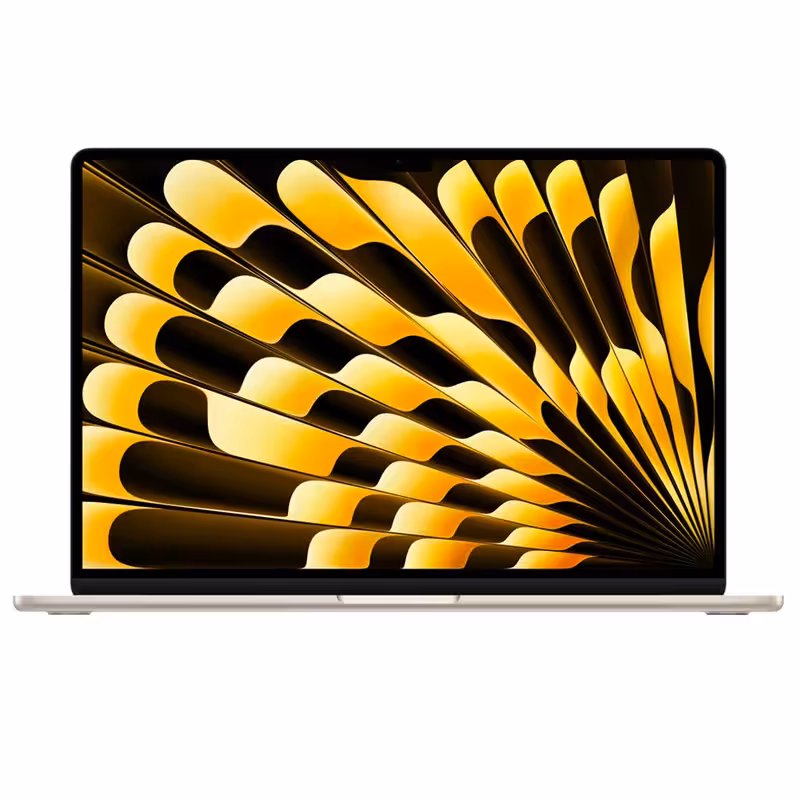 لپ تاپ 15.3 اینچی اپل مدل MacBook Air MW1K3 2025 LLA-M4-16GB Ram-512GB SSD - فروشگاه اینترنتی سیب سبز