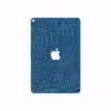 برچسب پوششی ماهوت مدل Blue-Crocodile-Leather مناسب برای تبلت اپل iPad mini (GEN 5) 2019 A2133