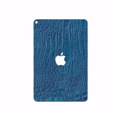 برچسب پوششی ماهوت مدل Blue-Crocodile-Leather مناسب برای تبلت اپل iPad mini (GEN 5) 2019 A2133