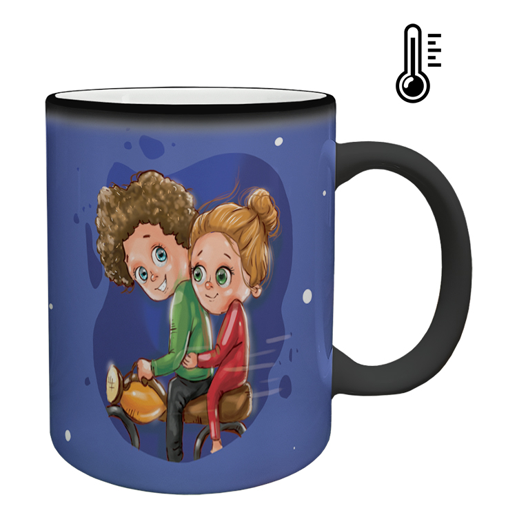 ماگ حرارتی مدل عاشقانه کد 131