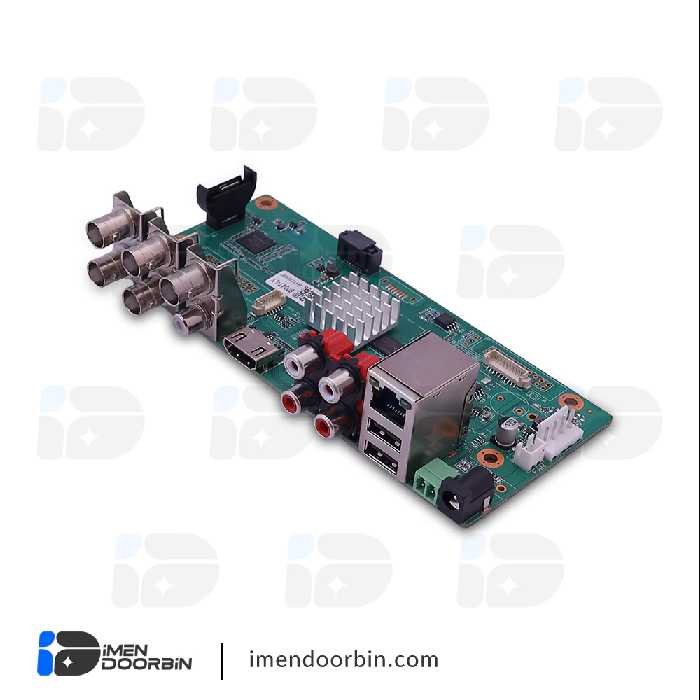 برد دستگاه دی‌وی‌آر (DVR) چهار (4) کاناله 5 مگاپیکسل XMEYE