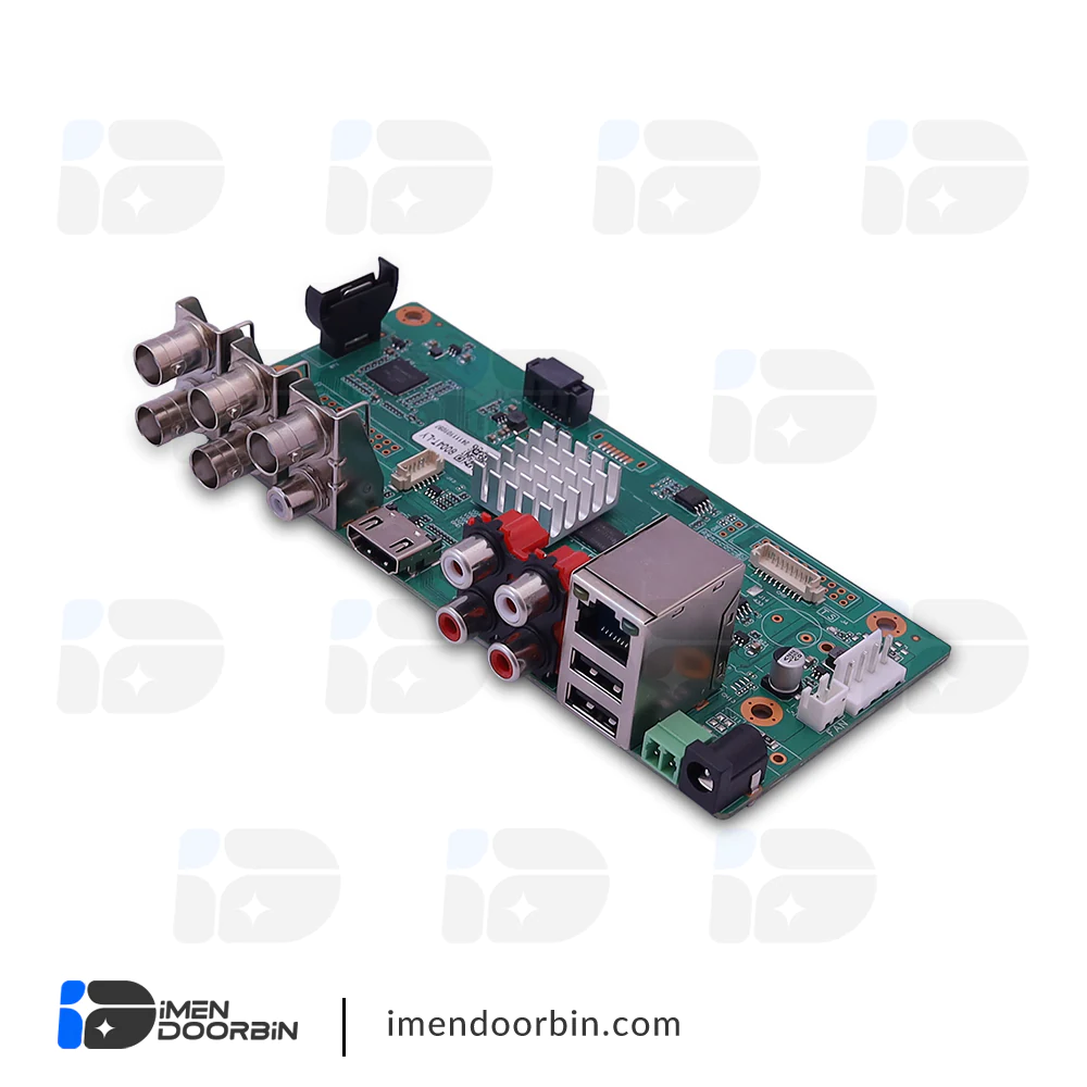 برد دستگاه دی‌وی‌آر (DVR) چهار (4) کاناله 5 مگاپیکسل XMEYE