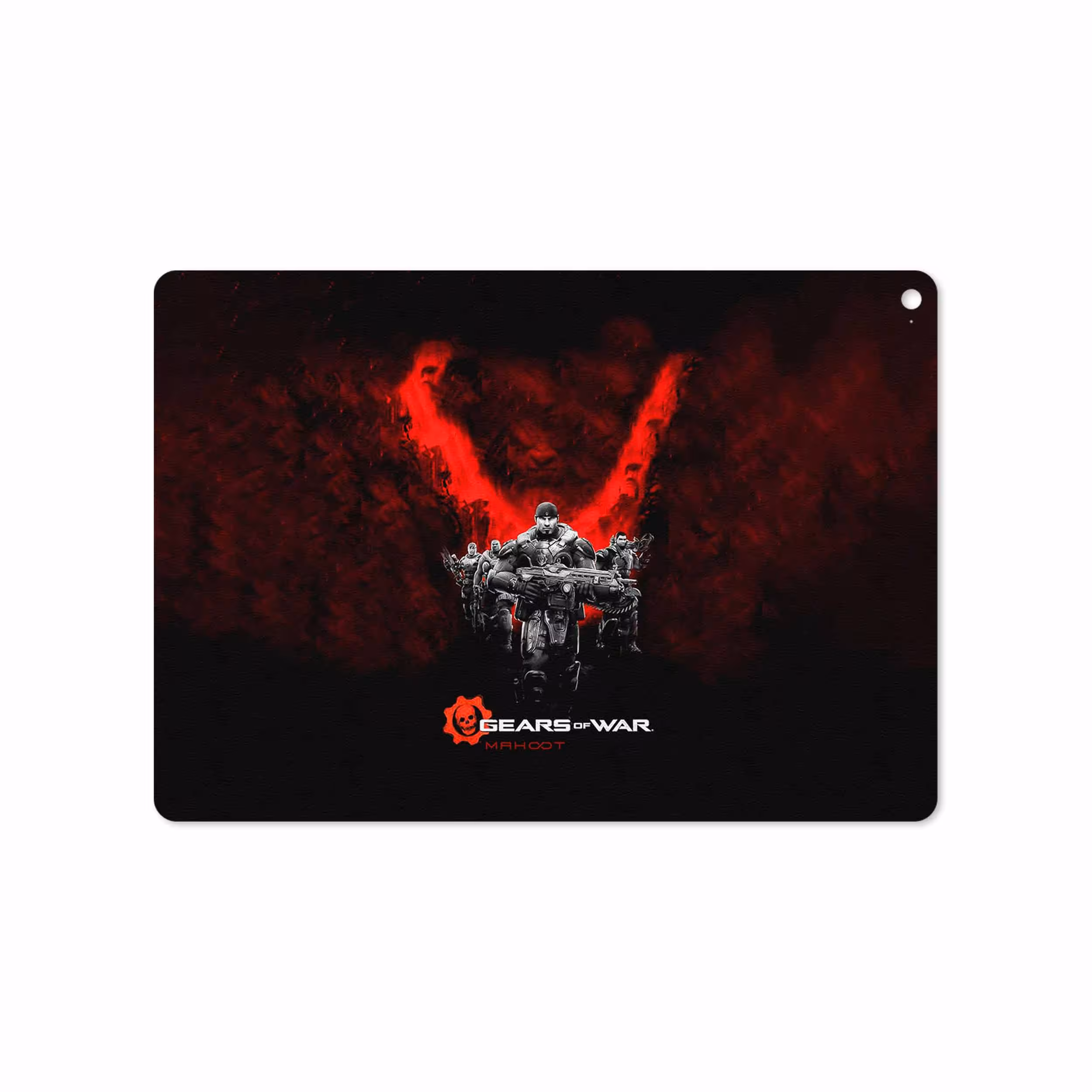 برچسب پوششی ماهوت مدل Gears-Of-War-Game مناسب برای تبلت اپل iPad Air 2 2014 A1567