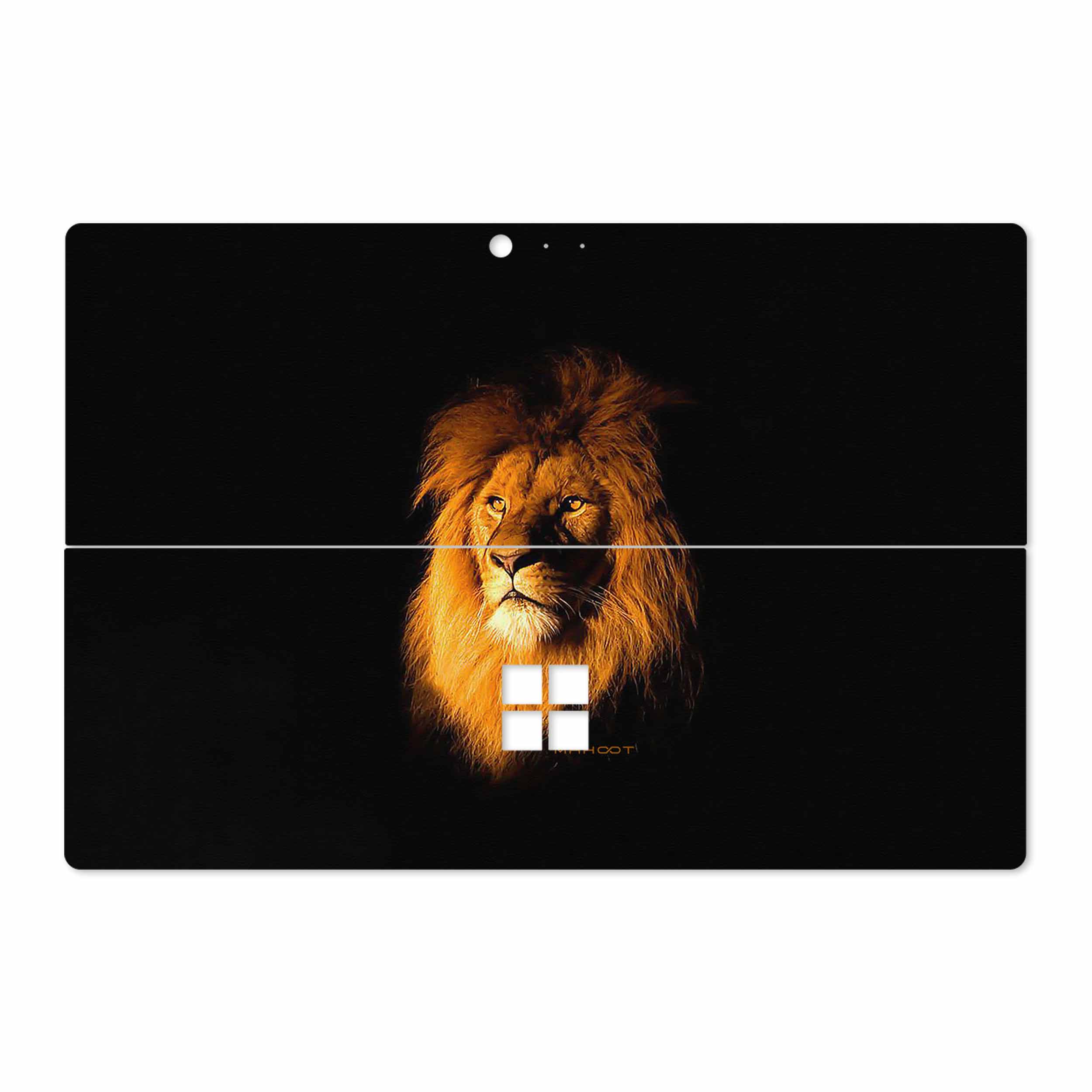 برچسب پوششی ماهوت مدل Lion مناسب برای تبلت مایکروسافت Surface Pro 4 2015