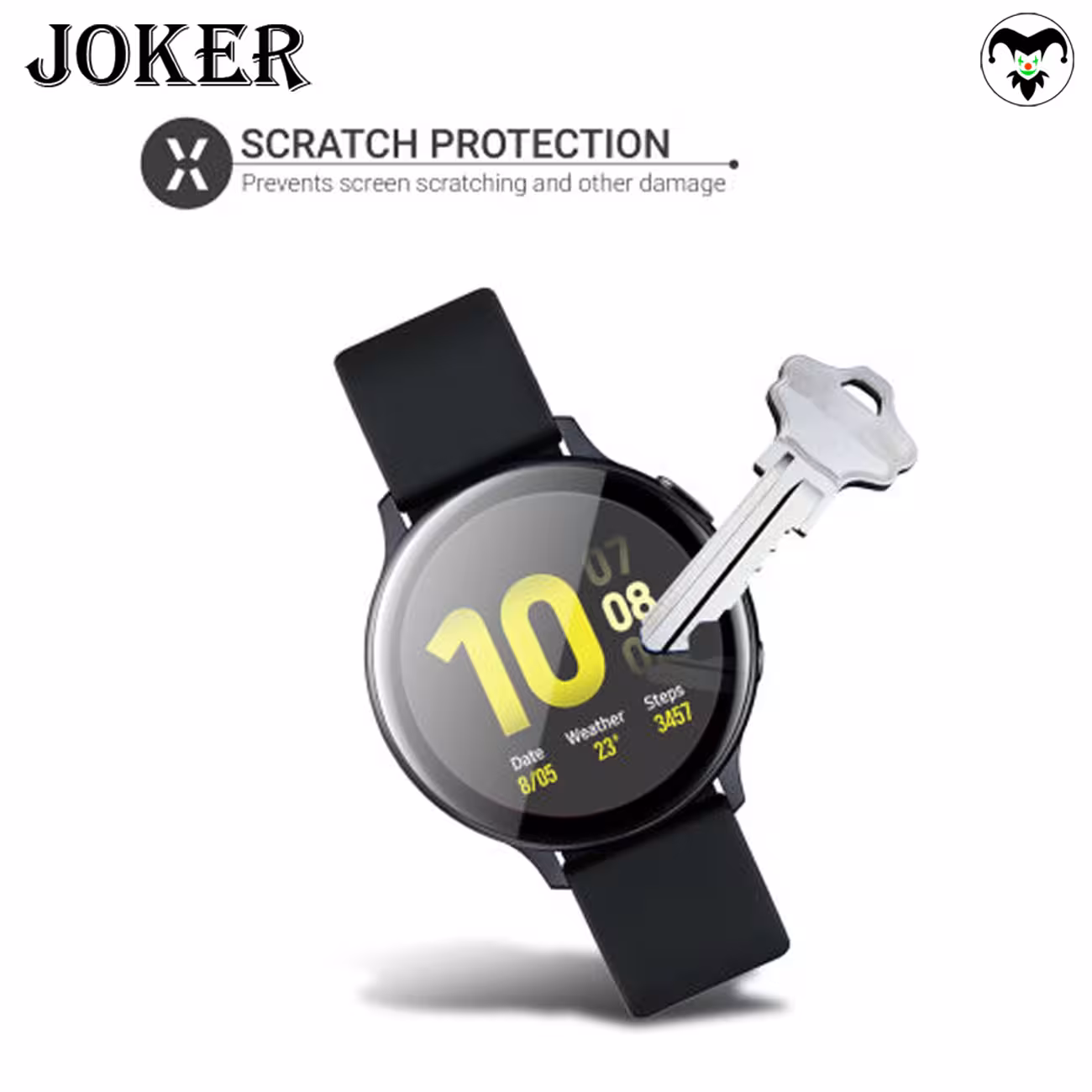 محافظ صفحه نمایش نانو جوکر مدل NJK مناسب برای ساعت هوشمند سامسونگ Galaxy Watch 4 Classic 46mm بسته دو عددی
