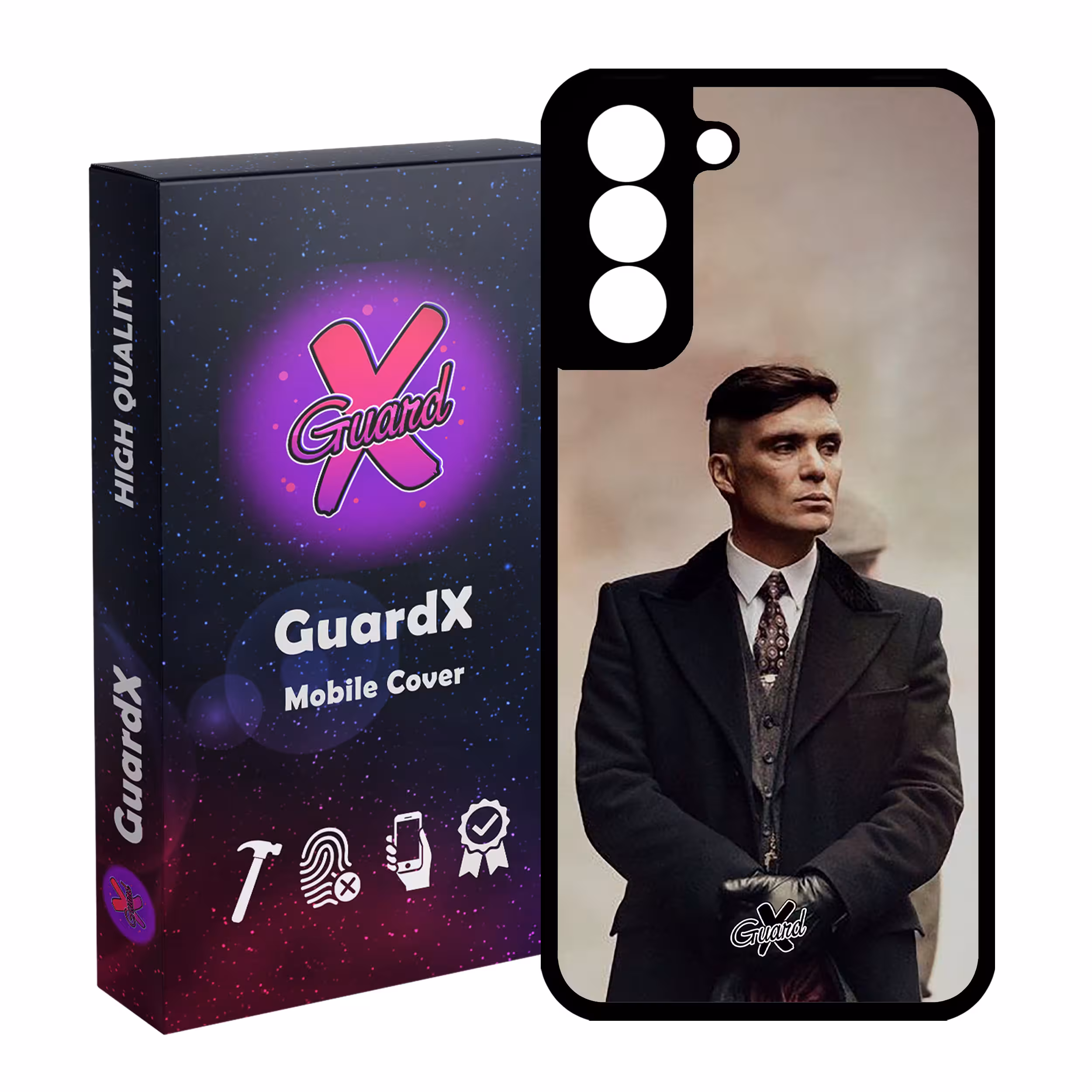 کاور گارد ایکس طرح Peaky Blinders مدل Glass10230 مناسب برای گوشی موبایل سامسونگ Galaxy S21 FE