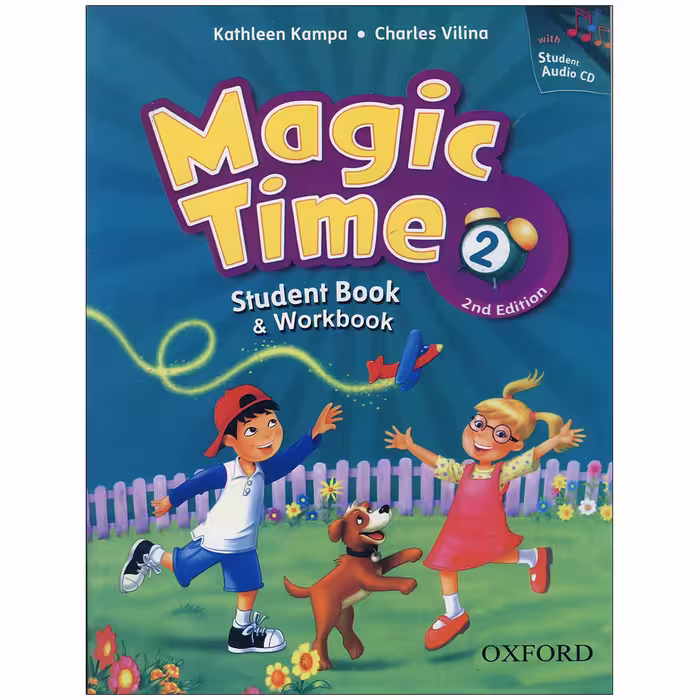 کتاب Magic Time 2nd Edition اثر Charles Vilina انتشارات آکسفورد 2 جلدی