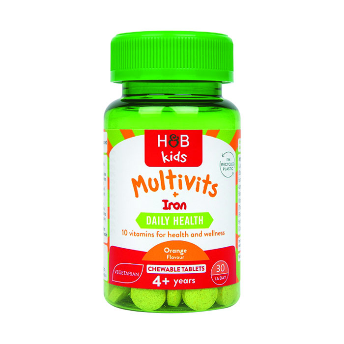 مولتی ویتامین جویدنی کودک (H&amp;B) - محصولات بهداشتی و مکمل london land