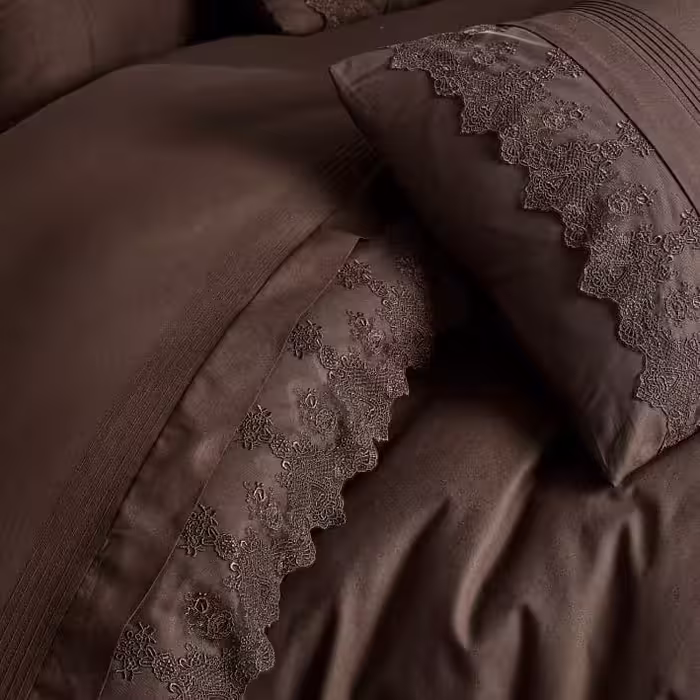 سرویس ملحفه کاتن باکس مدل BRODE دو نفره 6 تکه