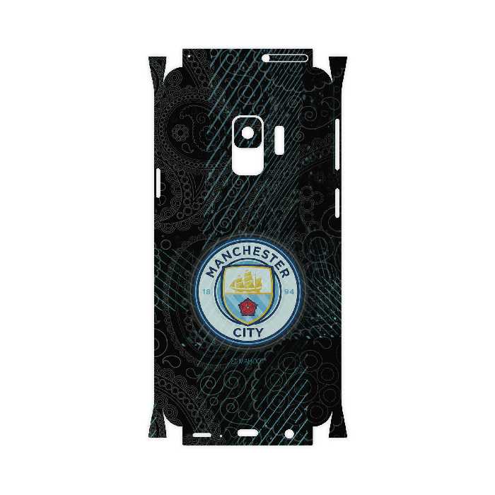 برچسب پوششی ماهوت مدل Manchester-City-FullSkin مناسب برای گوشی موبایل سامسونگ Galaxy S9