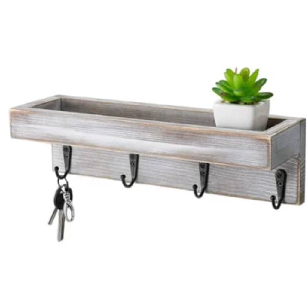 جا کلیدی چوبی، جاکلیدی شلف دار(پسکرایه)