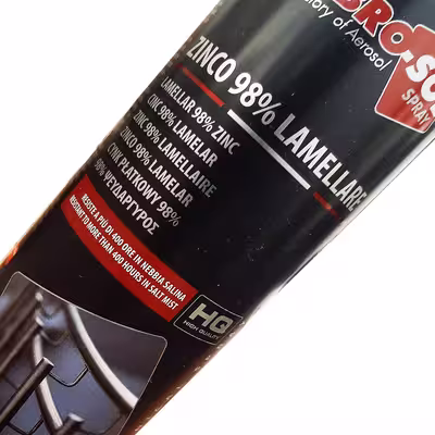 اسپری زینک امبروسول مدل زینکو 98 درصد لمیلیر حجم 500 میلی لیتر