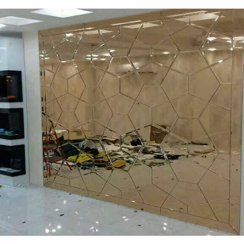 آینه دکوراتیو طرح شفق