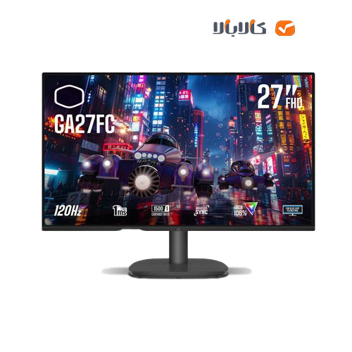 مانیتور گیمینگ 24.5 اینچ کولر مستر، تصویر واضح و نرخ بروزرسانی 100Hz