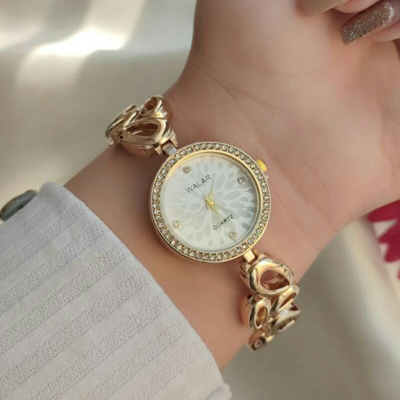 ساعت مچی زنانه بند استیل زیبا و لاکچری والار دارای رنگبندی متفاوت Walar
