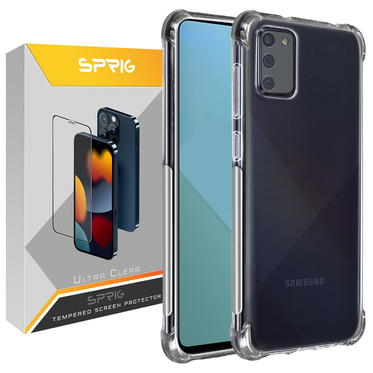 کاور اسپریگ مدل Airbag مناسب برای گوشی موبایل سامسونگ Galaxy A03s 