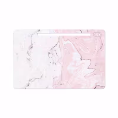 برچسب پوششی ماهوت مدل Blanco-Pink-Marble مناسب برای تبلت سامسونگ Galaxy Tab S6 2019 SM-T860