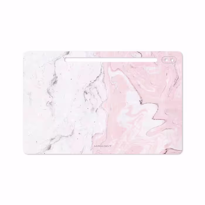 برچسب پوششی ماهوت مدل Blanco-Pink-Marble مناسب برای تبلت سامسونگ Galaxy Tab S6 2019 SM-T860