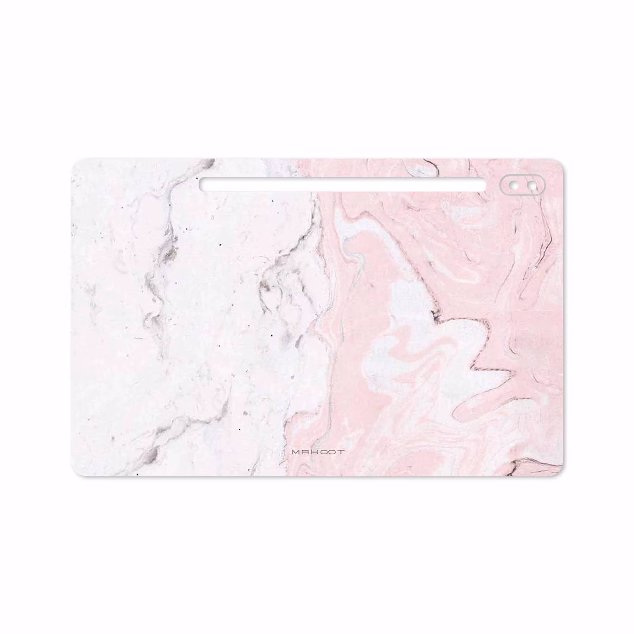برچسب پوششی ماهوت مدل Blanco-Pink-Marble مناسب برای تبلت سامسونگ Galaxy Tab S6 2019 SM-T860