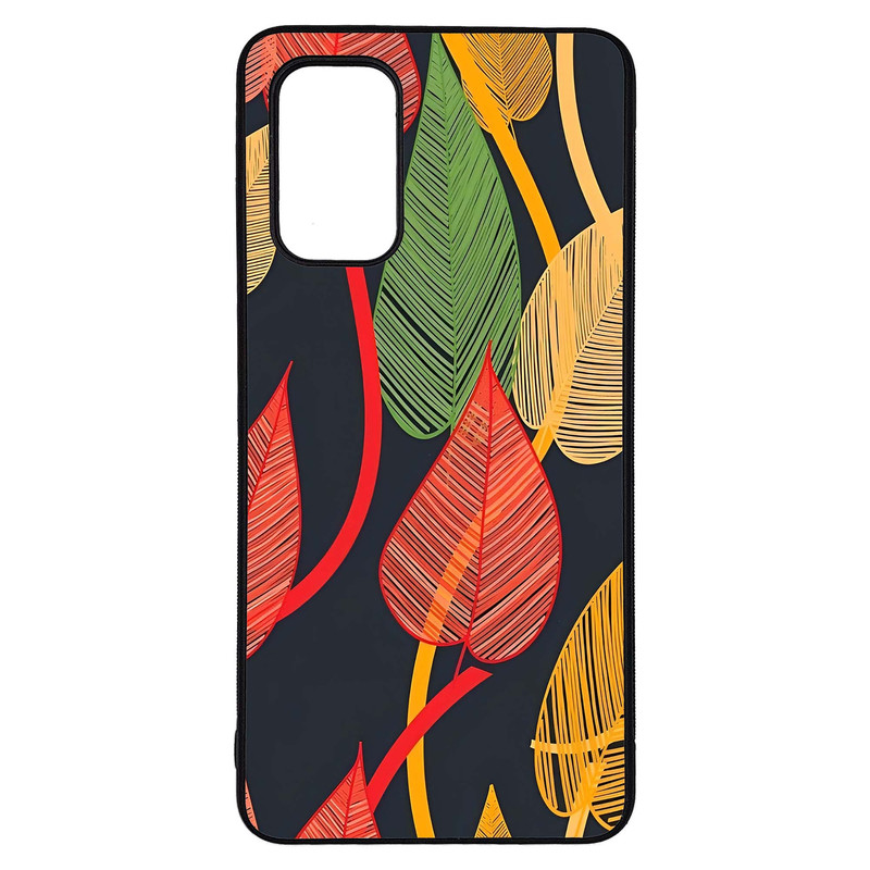 کاور طرح برگ کد G-064 مناسب برای گوشی موبایل سامسونگ Galaxy A32 4G | دیجی قاب دونی