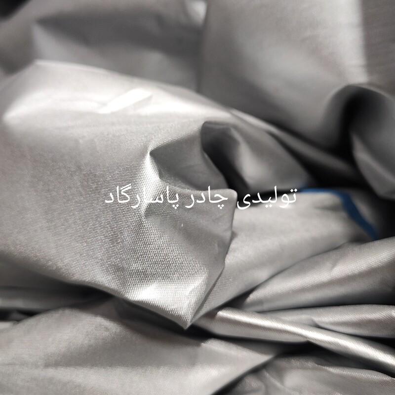 چادر ماشین شمعی سبک وزن ضدآب مناسب برای پارکینگ سقف پوشیده برای خودرو های سواری پژو پارس 206 207 رانا سایز L قواره بزرگ
