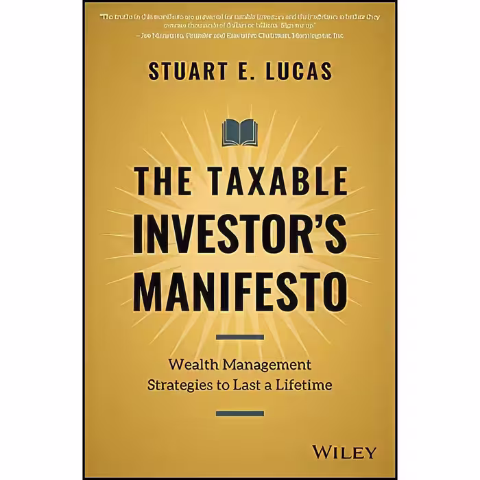 کتاب زبان اصلی The Taxable Investors Manifesto اثر Stuart E Lucas