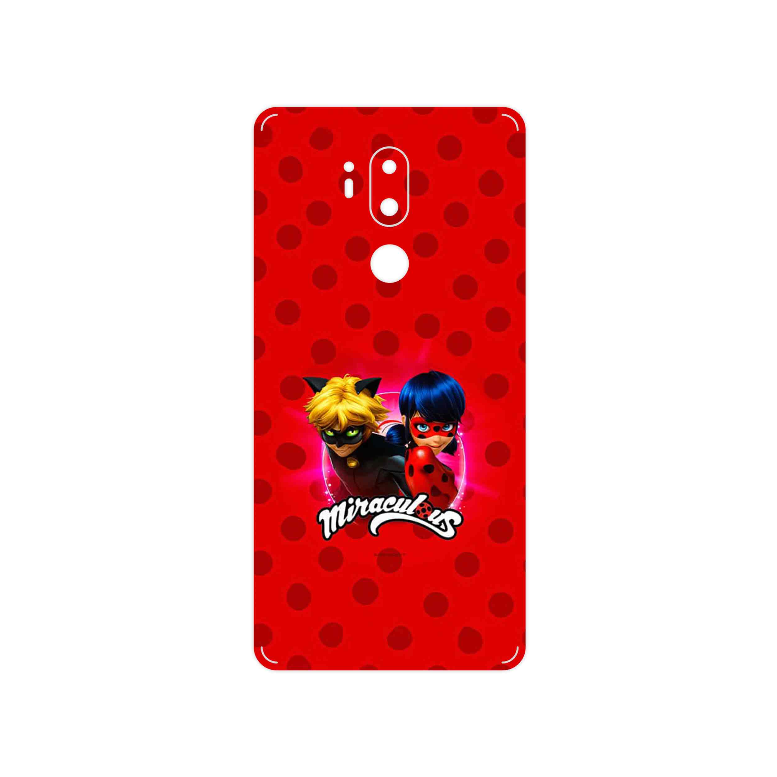 برچسب پوششی ماهوت مدل Ladybug and Cat Noir مناسب برای گوشی موبایل ال جی G7 PLUS THINQ