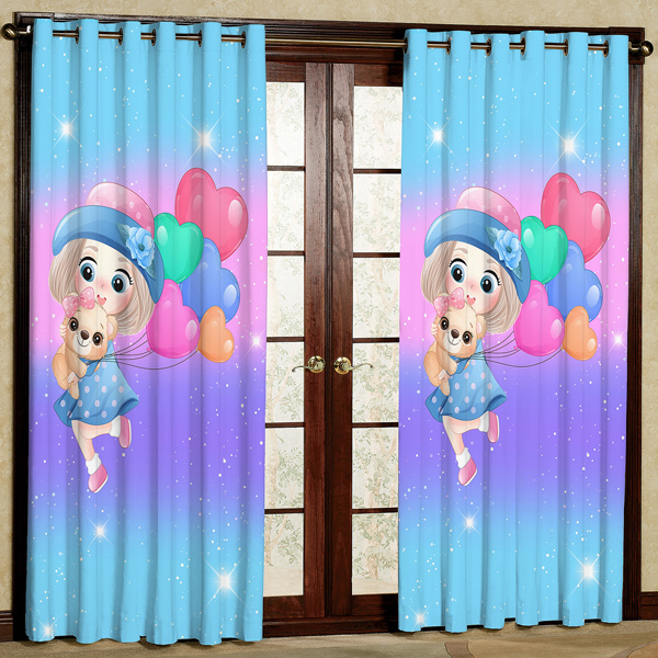 پرده مدل مخمل پانچی کد 7306 سایز 280x140 سانتی متر