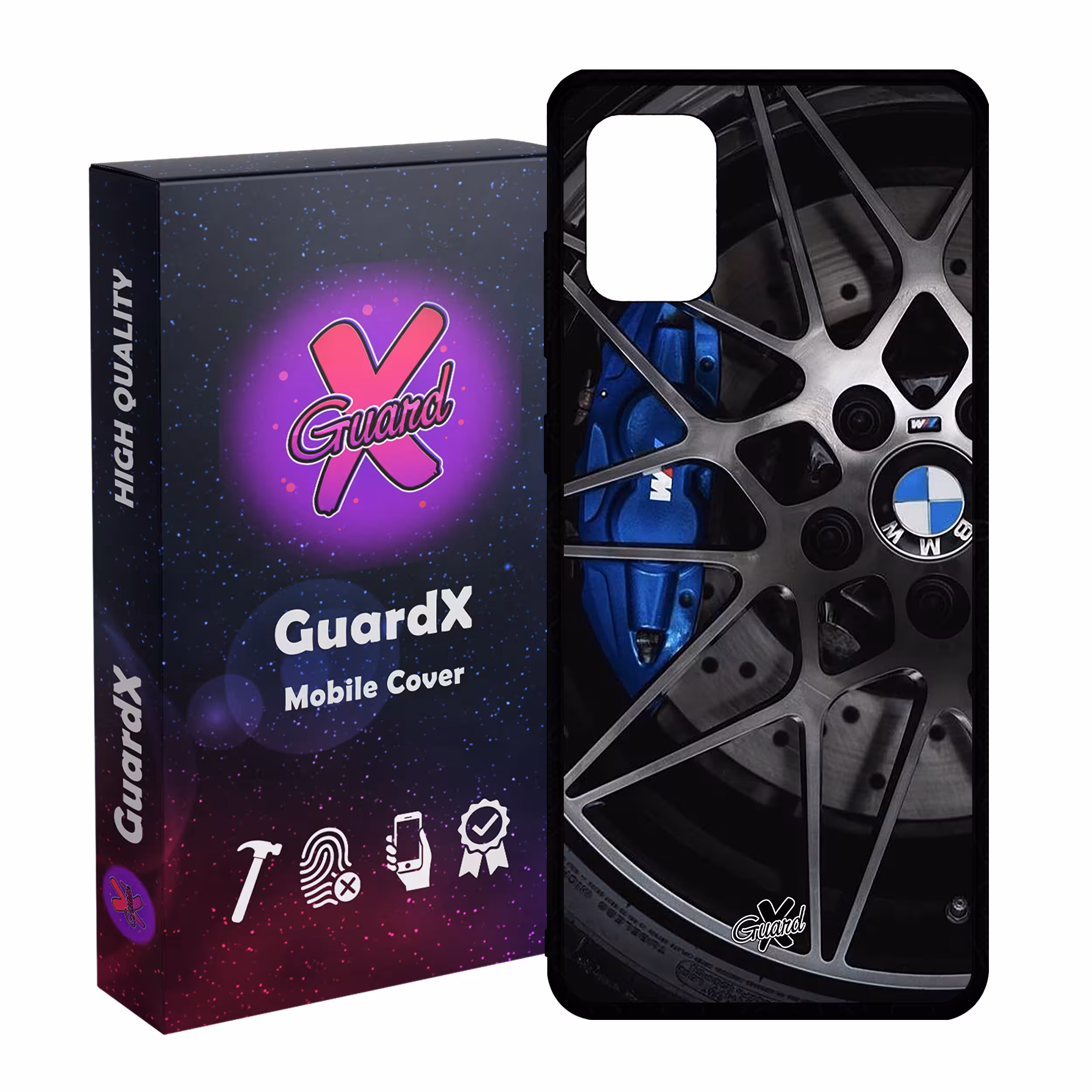 کاور گارد ایکس طرح BMW مدل Glass10437 مناسب برای گوشی موبایل سامسونگ Galaxy A71 4G