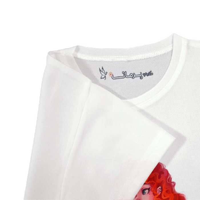 تی شرت بچگانه پرمانه طرح انیمیشن دلیر کد pmt.3844