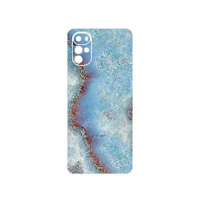 برچسب پوششی ماهوت مدل Blue_Ocean_Marble مناسب برای گوشی موبایل موتورولا Moto G22