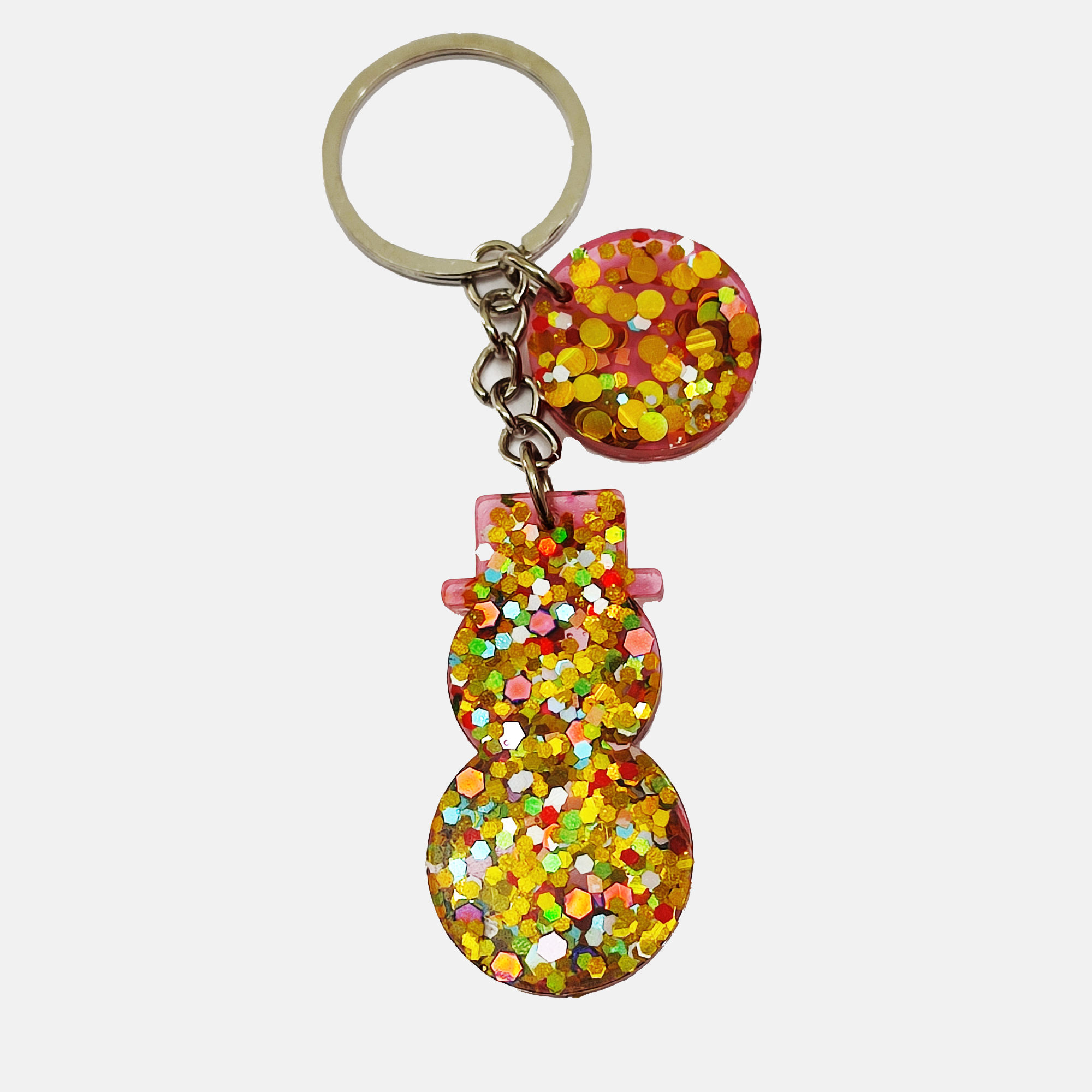 جاکلیدی رزینی طرح آدم برفی