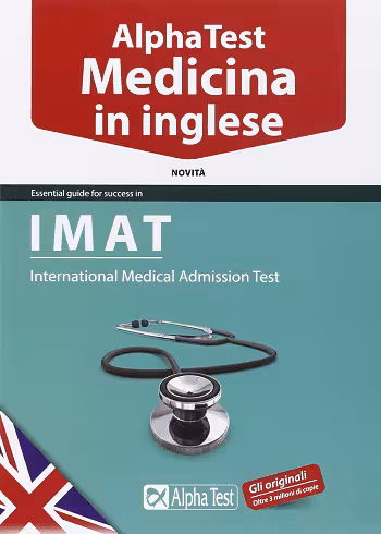 کتاب Alpha Test Medicina in inglese IMAT