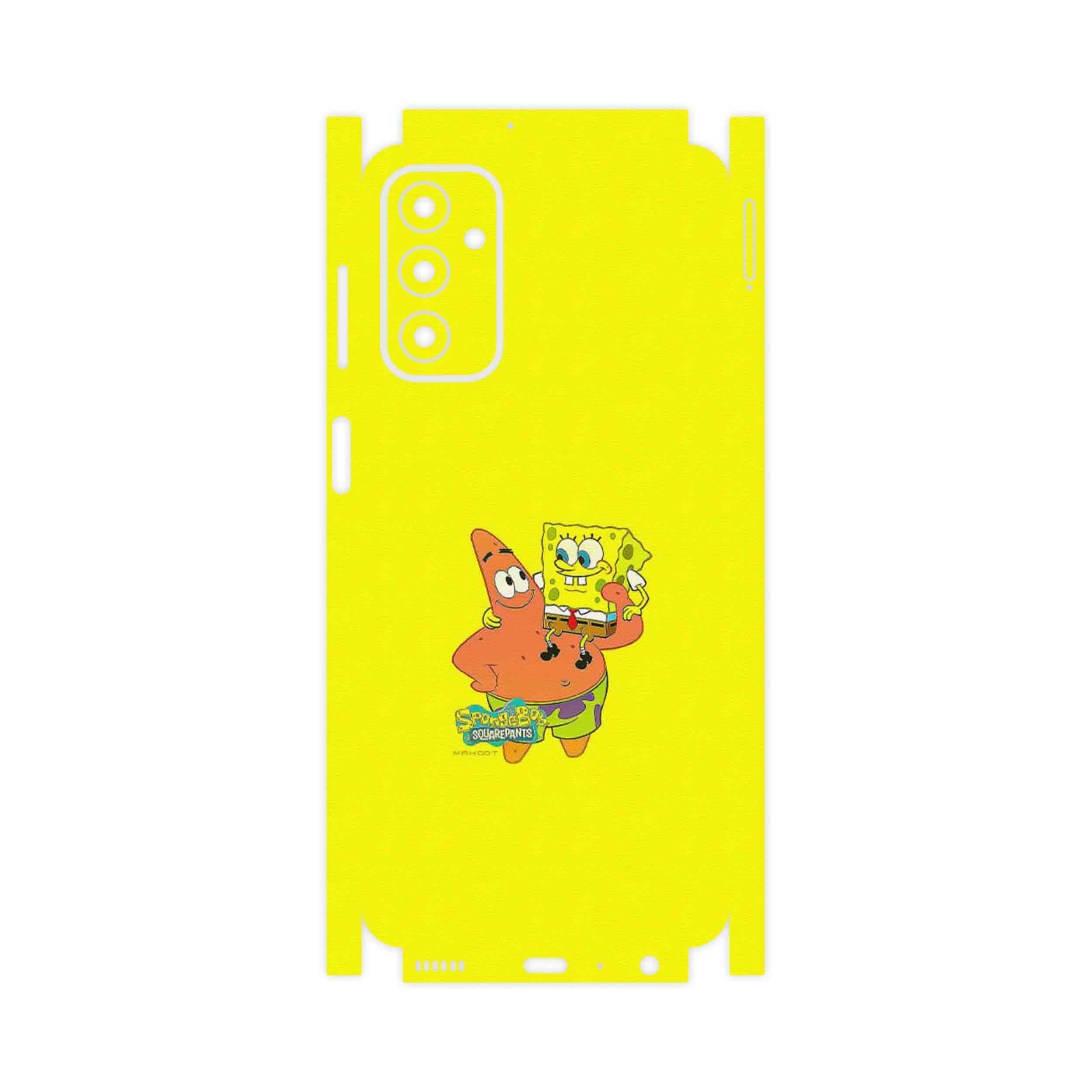 برچسب پوششی ماهوت مدل SpongeBob SquarePants-FullSkin مناسب برای گوشی موبایل سامسونگ Galaxy M23