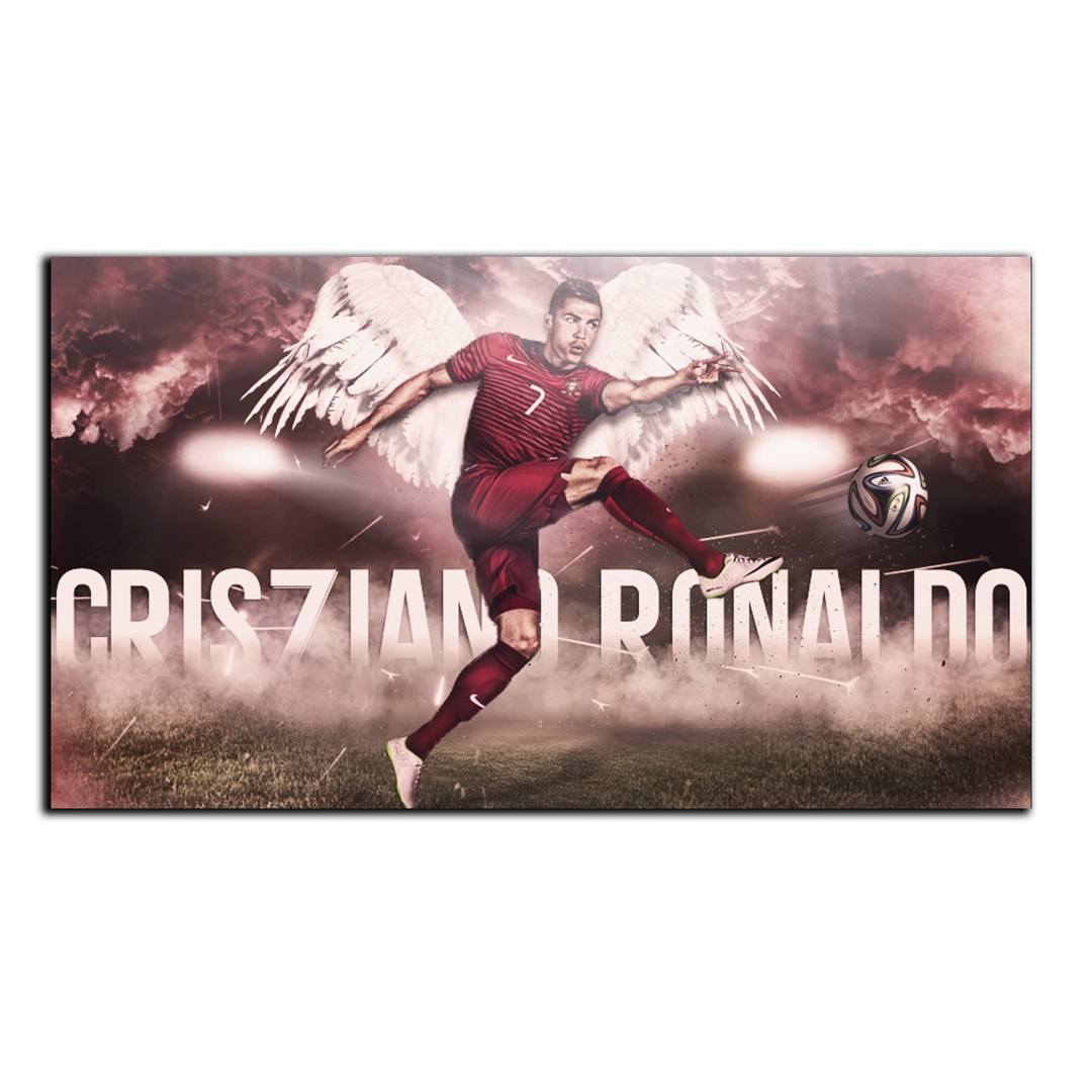 تابلو شاسی بکلیت طرح بازیکن فوتبال کریستین رونالدو تیم ملی پرتغال مدل SH-S6684