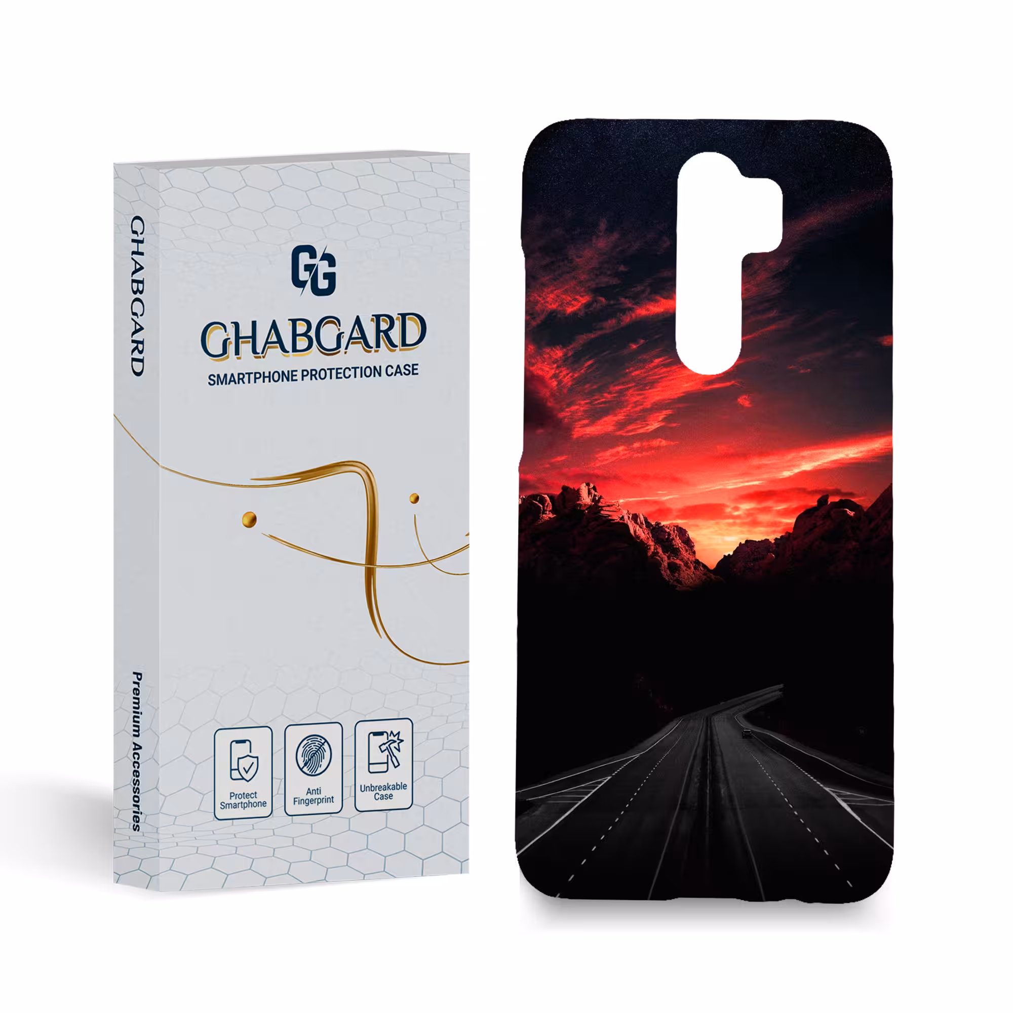 کاور قاب گارد مدل پسرانه مناسب برای گوشی موبایل شیائومی Redmi note 8 pro