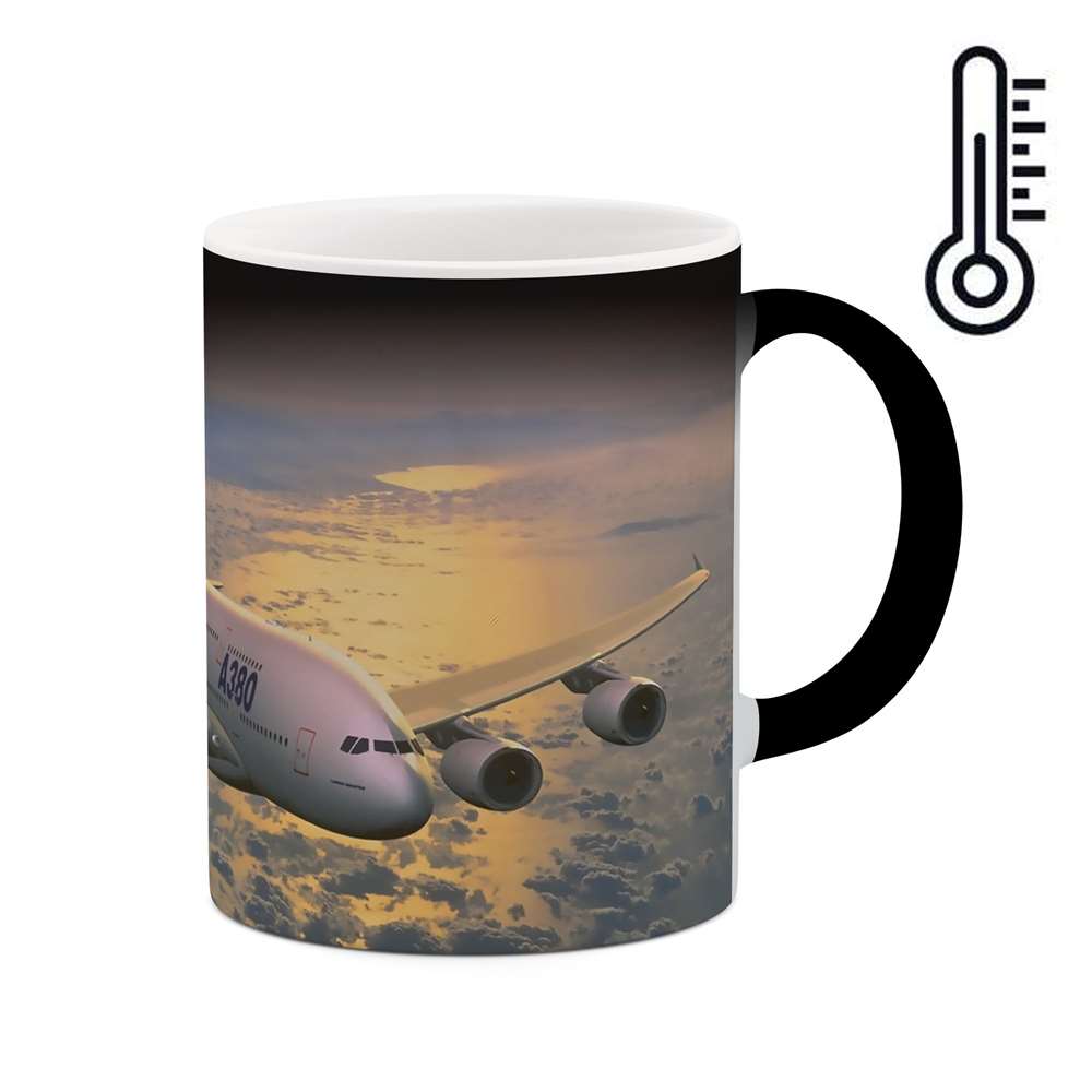 ماگ حرارتی طرح هواپیمای جنگنده مدل mgh02695