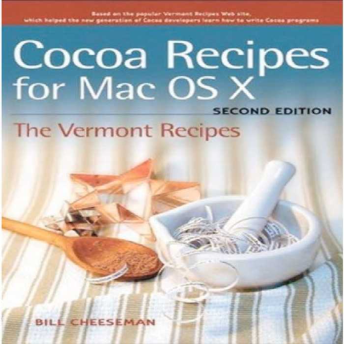 خرید و دانلود نسخه کامل کتاب Cocoa Recipes for Mac OS X