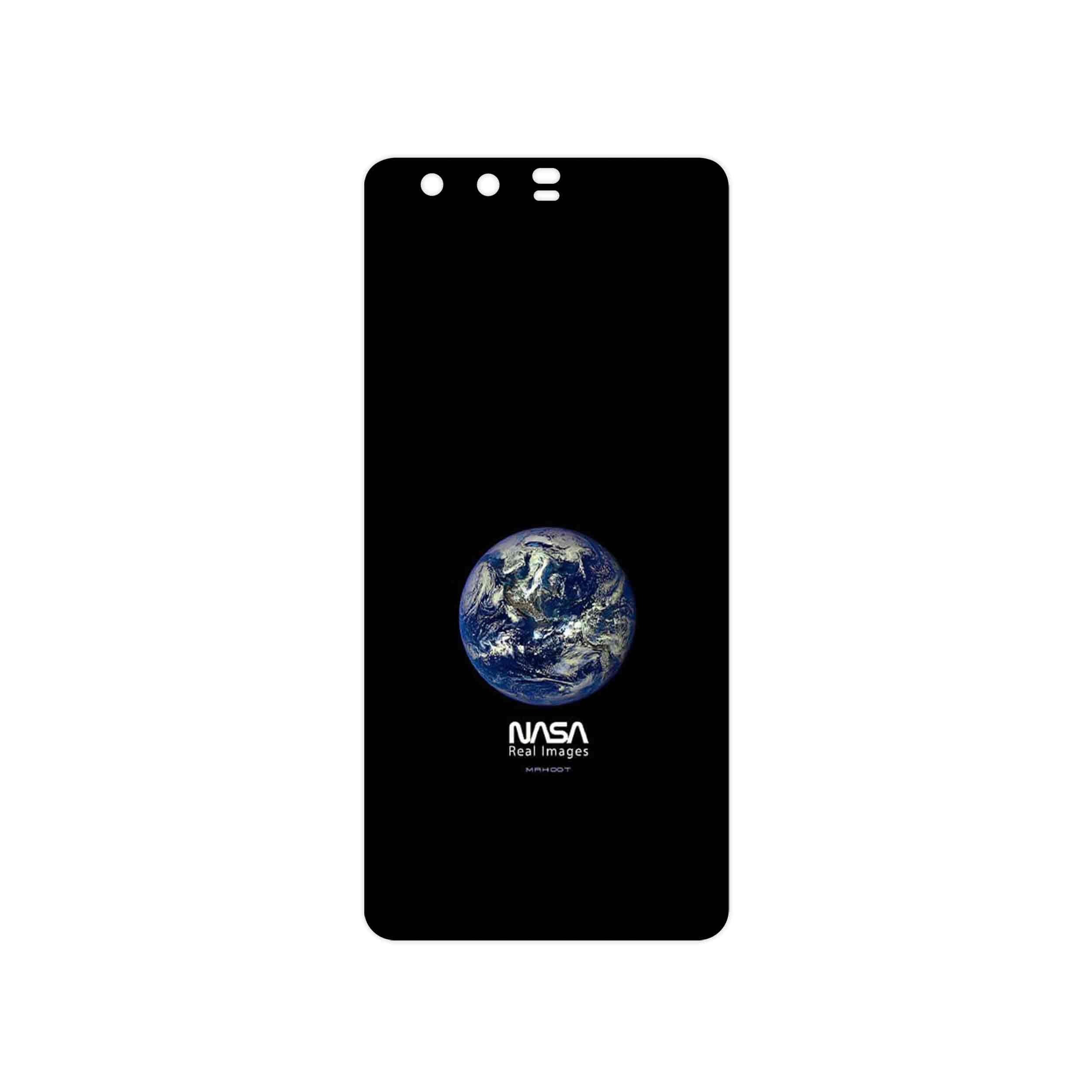 برچسب پوششی ماهوت مدل NASA Home Earth مناسب برای گوشی موبایل هوآوی P10 Plus